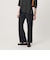 【WEB限定 Wardrobe DAILY MINIMAL】ダブルクロス フレアパンツ ウォッシャブル