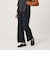 【WEB限定 Wardrobe DAILY MINIMAL】ダブルクロス フレアパンツ ウォッシャブル