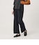 【WEB限定 Wardrobe DAILY MINIMAL】ダブルクロス フレアパンツ ウォッシャブル