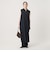 【WEB限定 Wardrobe DAILY MINIMAL】ダブルクロス フレアパンツ ウォッシャブル