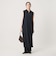 【WEB限定 Wardrobe DAILY MINIMAL】ダブルクロス フレアパンツ ウォッシャブル