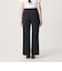 【WEB限定 Wardrobe DAILY MINIMAL】ダブルクロス フレアパンツ ウォッシャブル