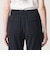 【WEB限定 Wardrobe DAILY MINIMAL】ダブルクロス フレアパンツ ウォッシャブル