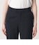 【WEB限定 Wardrobe DAILY MINIMAL】ダブルクロス フレアパンツ ウォッシャブル