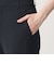 【WEB限定 Wardrobe DAILY MINIMAL】ダブルクロス フレアパンツ ウォッシャブル