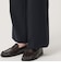 【WEB限定 Wardrobe DAILY MINIMAL】ダブルクロス フレアパンツ ウォッシャブル