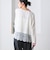 【WEB限定 Wardrobe DAILY MINIMAL】ヘムレース ブラウス ウォッシャブル