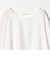 【WEB限定 Wardrobe DAILY MINIMAL】ヘムレース ブラウス ウォッシャブル
