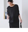 【WEB限定 Wardrobe DAILY MINIMAL】ヘムレース ブラウス ウォッシャブル
