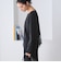 【WEB限定 Wardrobe DAILY MINIMAL】ヘムレース ブラウス ウォッシャブル