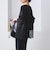 【WEB限定 Wardrobe DAILY MINIMAL】ヘムレース ブラウス ウォッシャブル