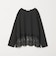 【WEB限定 Wardrobe DAILY MINIMAL】ヘムレース ブラウス ウォッシャブル