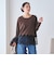 【WEB限定 Wardrobe DAILY MINIMAL】ヘムレース ブラウス ウォッシャブル