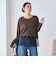 【WEB限定 Wardrobe DAILY MINIMAL】ヘムレース ブラウス ウォッシャブル