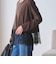 【WEB限定 Wardrobe DAILY MINIMAL】ヘムレース ブラウス ウォッシャブル