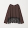【WEB限定 Wardrobe DAILY MINIMAL】ヘムレース ブラウス ウォッシャブル