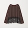 【WEB限定 Wardrobe DAILY MINIMAL】ヘムレース ブラウス ウォッシャブル