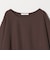 【WEB限定 Wardrobe DAILY MINIMAL】ヘムレース ブラウス ウォッシャブル