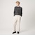＜LACOSTE for BEAUTY&YOUTH＞ ベロア  ロングスリーブ Tシャツ