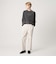 ＜LACOSTE for BEAUTY&YOUTH＞ ベロア  ロングスリーブ Tシャツ