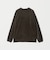 ＜LACOSTE for BEAUTY&YOUTH＞ ベロア  ロングスリーブ Tシャツ