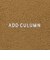 ＜ADD CULUMN＞DENT ショルダーバッグ