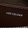 ＜ADD CULUMN＞DENT ショルダーバッグ