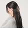 ストライプ ヘアクリップ