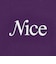＜NICE WEATHER＞NICE ロゴスウェット