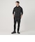 【WEB限定 WARDROBE SMART】ダブルニット ロゴ スウェットフーディ/セットアップ対応 【抗菌・防臭】