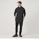 【WEB限定 WARDROBE SMART】ダブルニット ロゴ スウェットフーディ/セットアップ対応 【抗菌・防臭】