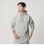 【WEB限定 WARDROBE SMART】ダブルニット ロゴ スウェットフーディ/セットアップ対応 【抗菌・防臭】