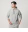 【WEB限定 WARDROBE SMART】ダブルニット ロゴ スウェットフーディ/セットアップ対応 【抗菌・防臭】