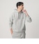 【WEB限定 WARDROBE SMART】ダブルニット ロゴ スウェットフーディ/セットアップ対応 【抗菌・防臭】