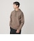 【WEB限定 WARDROBE SMART】ダブルニット ロゴ スウェットフーディ/セットアップ対応 【抗菌・防臭】