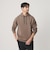 【WEB限定 WARDROBE SMART】ダブルニット ロゴ スウェットフーディ/セットアップ対応 【抗菌・防臭】
