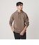 【WEB限定 WARDROBE SMART】ダブルニット ロゴ スウェットフーディ/セットアップ対応 【抗菌・防臭】