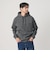 【WEB限定 WARDROBE SMART】ダブルニット ロゴ スウェットフーディ/セットアップ対応 【抗菌・防臭】