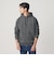 【WEB限定 WARDROBE SMART】ダブルニット ロゴ スウェットフーディ/セットアップ対応 【抗菌・防臭】