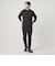 【WEB限定 WARDROBE SMART】ダブルニット ロゴ クルーネック スウェット/セットアップ対応【抗菌・防臭】