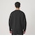 【WEB限定 WARDROBE SMART】ダブルニット ロゴ クルーネック スウェット/セットアップ対応【抗菌・防臭】