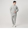 【WEB限定 WARDROBE SMART】ダブルニット ロゴ クルーネック スウェット/セットアップ対応【抗菌・防臭】