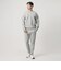 【WEB限定 WARDROBE SMART】ダブルニット ロゴ クルーネック スウェット/セットアップ対応【抗菌・防臭】