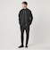 【WEB限定 WARDROBE SMART】ダブルニット ハリントン ジャケット/セットアップ対応 【抗菌・防臭】