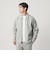 【WEB限定 WARDROBE SMART】ダブルニット ハリントン ジャケット/セットアップ対応 【抗菌・防臭】