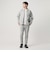 【WEB限定 WARDROBE SMART】ダブルニット ハリントン ジャケット/セットアップ対応 【抗菌・防臭】