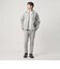 【WEB限定 WARDROBE SMART】ダブルニット ハリントン ジャケット/セットアップ対応 【抗菌・防臭】