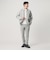 【WEB限定 WARDROBE SMART】ダブルニット ハリントン ジャケット/セットアップ対応 【抗菌・防臭】