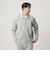 【WEB限定 WARDROBE SMART】ダブルニット ハリントン ジャケット/セットアップ対応 【抗菌・防臭】