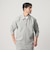 【WEB限定 WARDROBE SMART】ダブルニット ハリントン ジャケット/セットアップ対応 【抗菌・防臭】